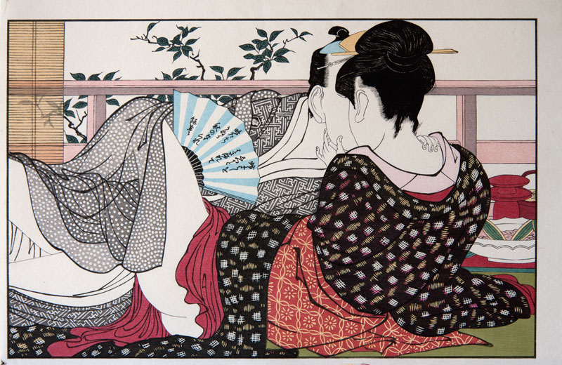 Utamaro Poem of the pillow