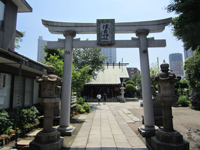 Tsukuda Sumiyoshi Jinja Shrine (2)